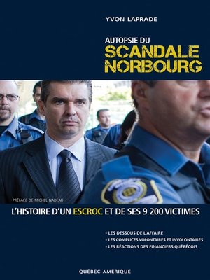 cover image of Autopsie du scandale Norbourg